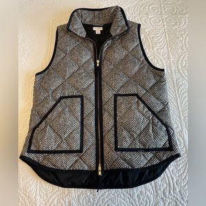 J Crew Woman’s Med. Herringbone Vest